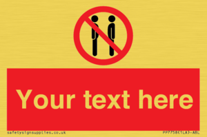 Custom prohibition not face to face